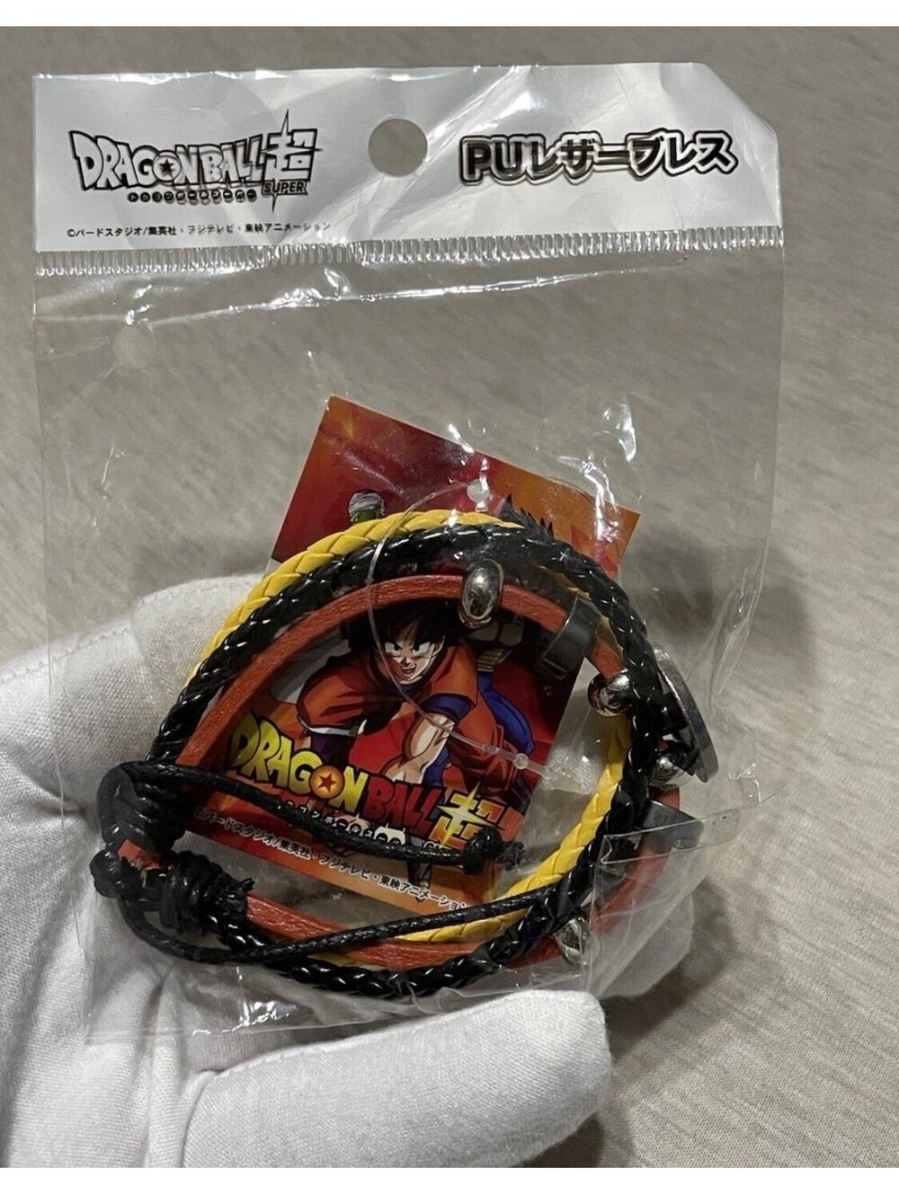 Dragon Ball Z Pu Leather Bracelet Goku Japan Excl